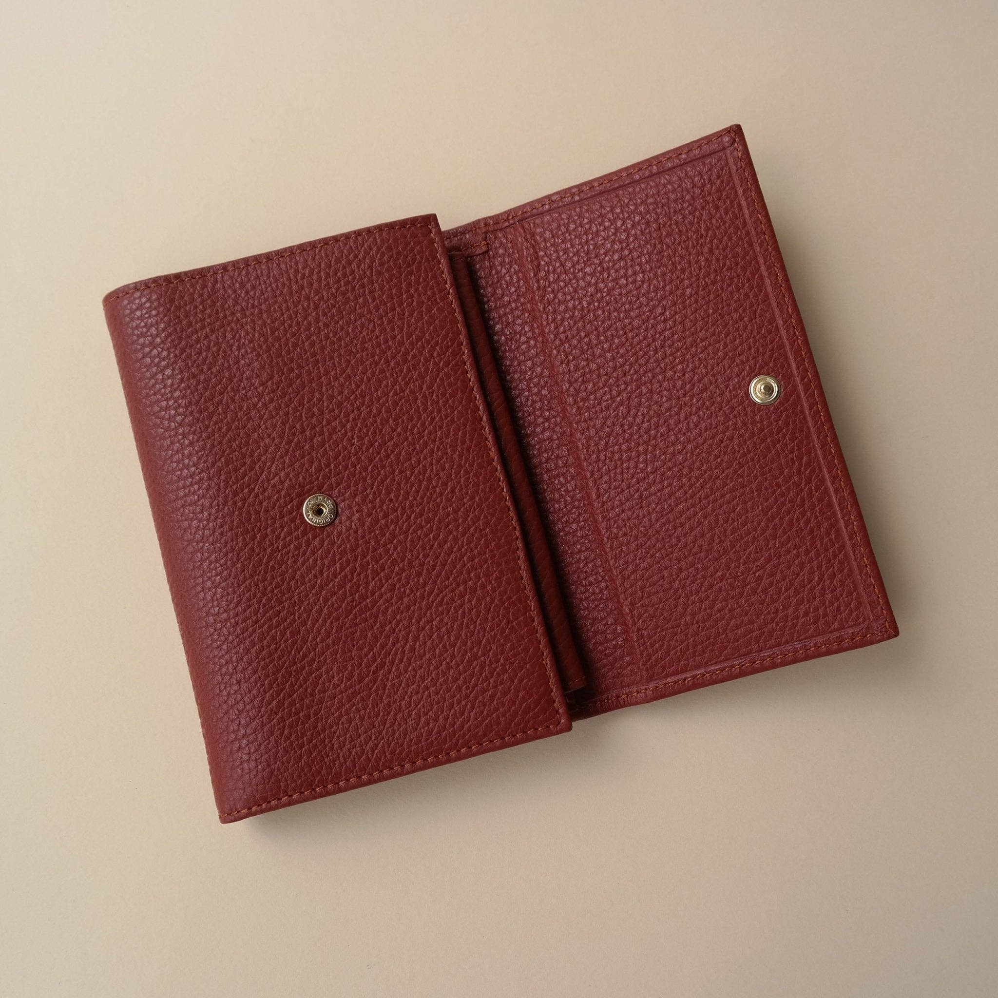 TIEFENBACHER LEHMANN - Wholesale Wallet - Women's - WALLET - burgundy/rust gold4
