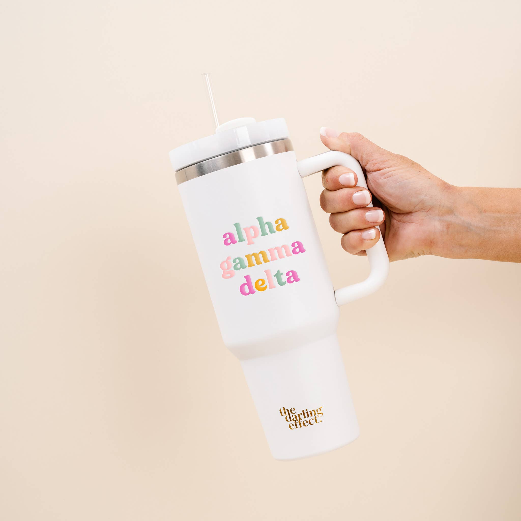 The Darling Effect - Wholesale Insulated Mug/Tumbler - 40oz Sorority Take Me Everywhere Tumbler - 19 Chapters Avail0