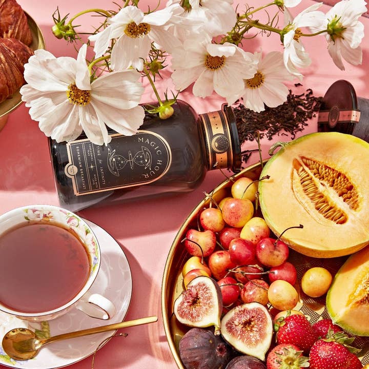 Magic Hour - Wholesale Loose Tea - Bohemian Breakfast Black Tea- Probiotic Rich Vanilla Puerh