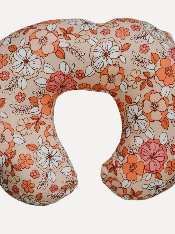 Peach Fuzz kussenhoes voor borstvoeding voor wholesale door Little Mae and Co