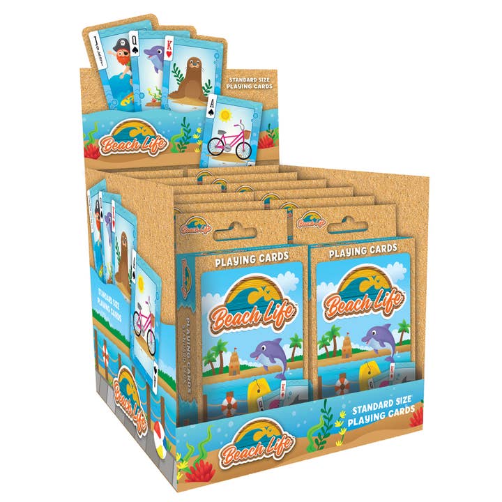 Masterpieces Puzzles - Wholesale Playing Cards - Beach Life Playing Cards3