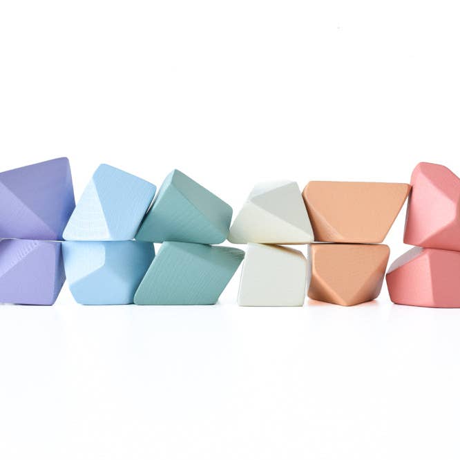 Arc-en-ciel mat | Ensemble de 16 pour la vente par Rock Blocks