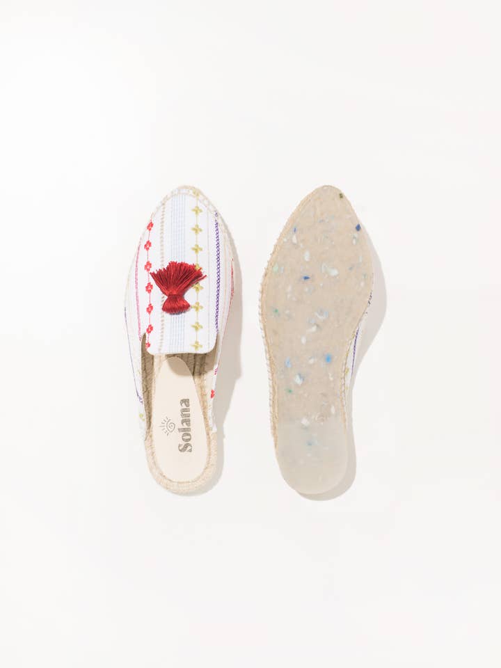 Gili Espadrille Mules for wholesale by Solana