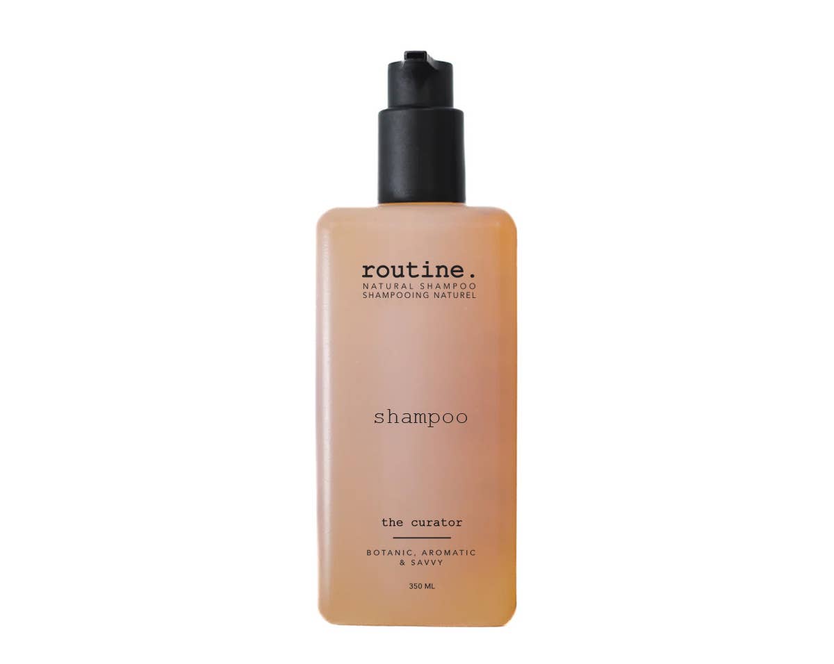 Routine - Wholesale Hair shampoo - The Curator 350ml Natural Shampoo