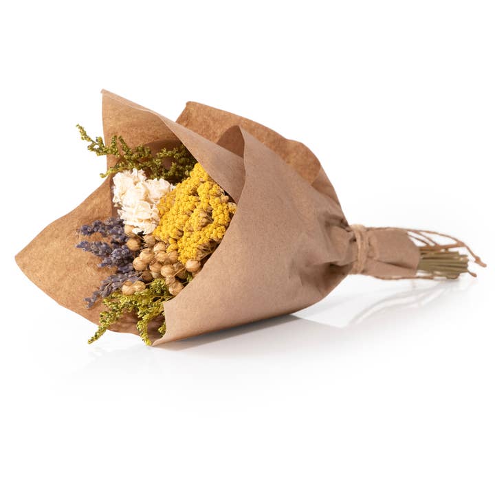 Andaluca - Wholesale Dried/Pressed Flowers - MINI Yarrow & Lavender Bouquet Bundle #133