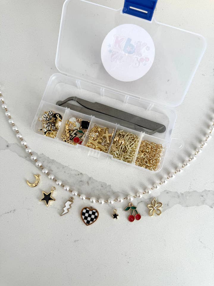 DIY Charm Kit (1 necklace + 1 bracelet) for wholesale by Shop KPK Designs