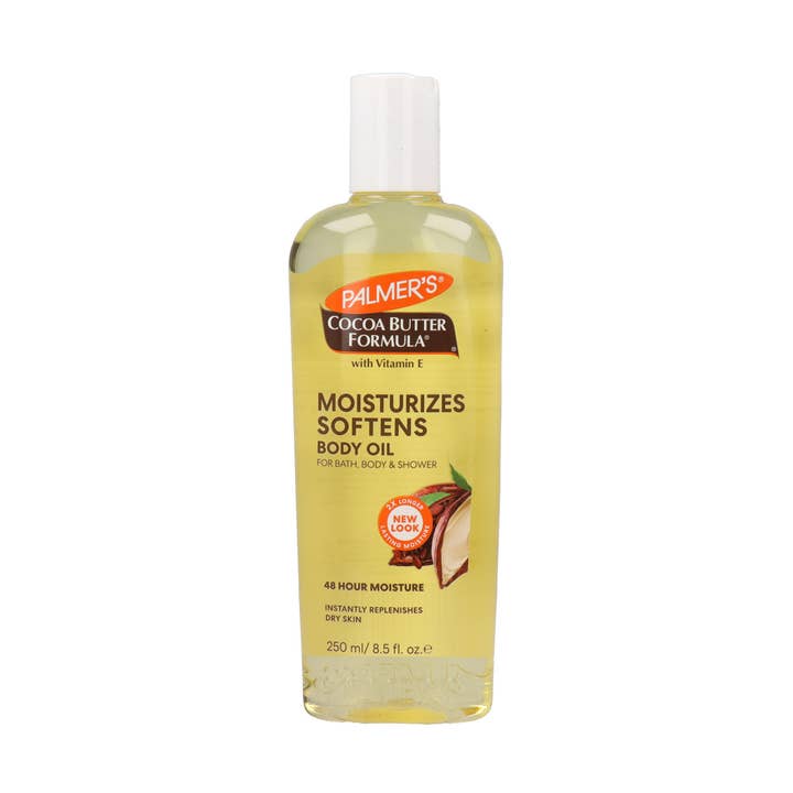Olio corpo idratante Palmer's Cocoa Butter Formula 250 ml per la vendita all'ingrosso da parte di SUBLIME BEAUTY WHOLESALER SL
