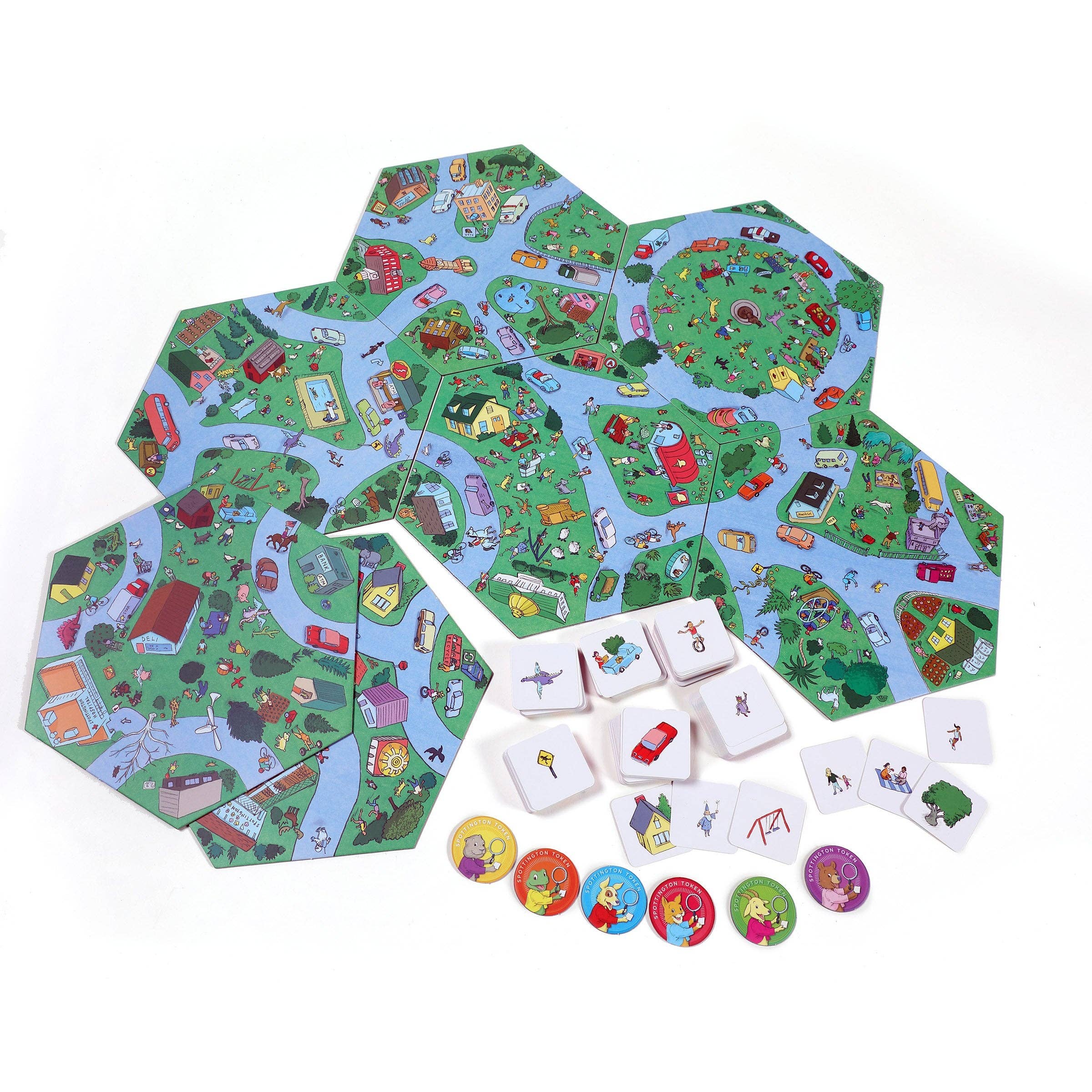 eeBoo - Wholesale Board Game - Spottington Board Game2