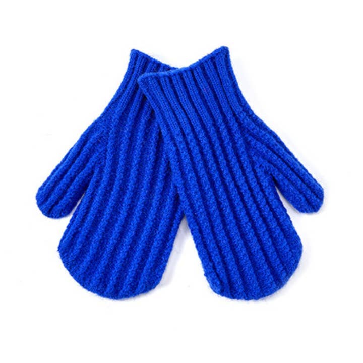 Dipped Shop - Wholesale Gloves - Women's - Cute Solid Color Ribbed Simple Knit Gloves DPG2807