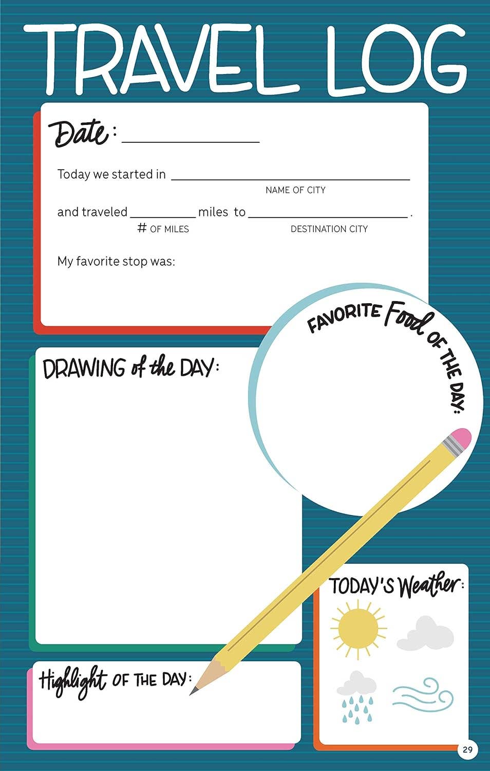 Fox Chapel Publishing - Wholesale Travel Book - Road Trip Activities and Travel Journal for Kids3