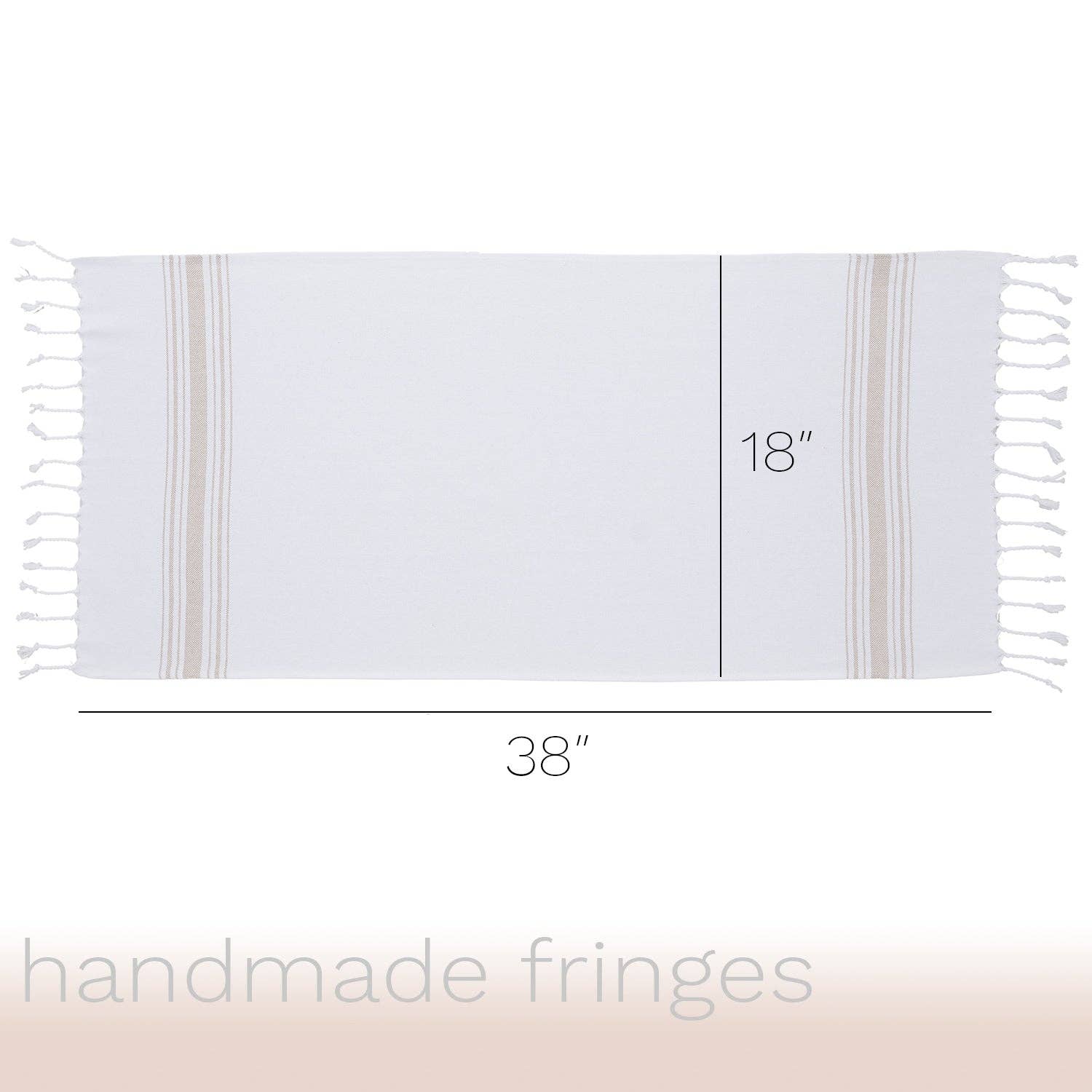 Barooga - Wholesale Hand Towel - Farmhouse Turkish Hand Towel (Set of 3), 18 x 38 inches60