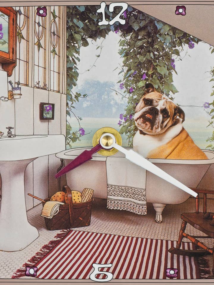 Reloj de collage demasiado pequeño para mí para venta al por mayor de Lea Alboher