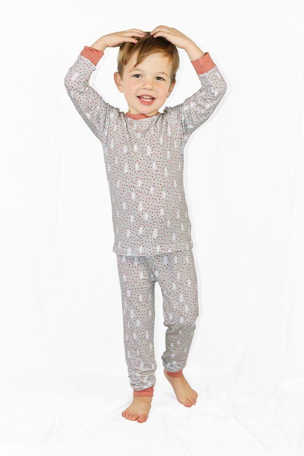 Alpine Bedtime Long Jammies for wholesale on Faire1