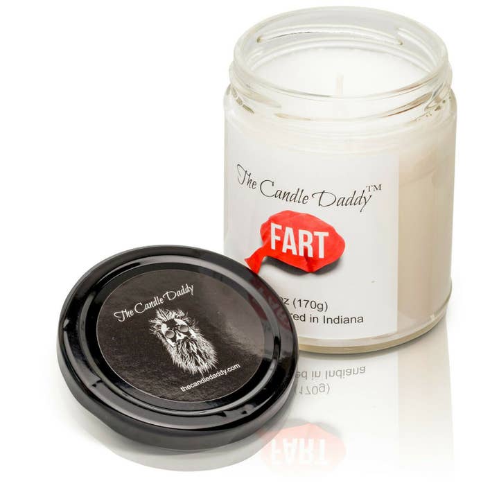 The Candle Daddy - Wholesale Jar/Filled Candle - The Candle Daddy Fart Scented Candle - Smells Terrible3