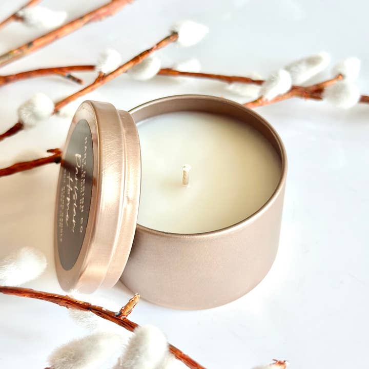 Hart Design Co - Wholesale Travel Candles - Coastal Blue Volcano Candle **2026 NEW RELEASE