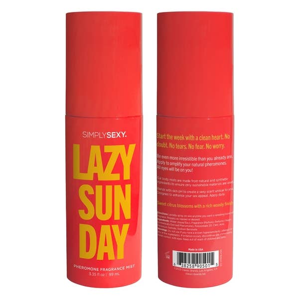 Simply Sexy - Wholesale Perfume/Eau de Toilette - LAZY SUNDAY Pheromone Perfume Mist 3.35floz | 99mL3