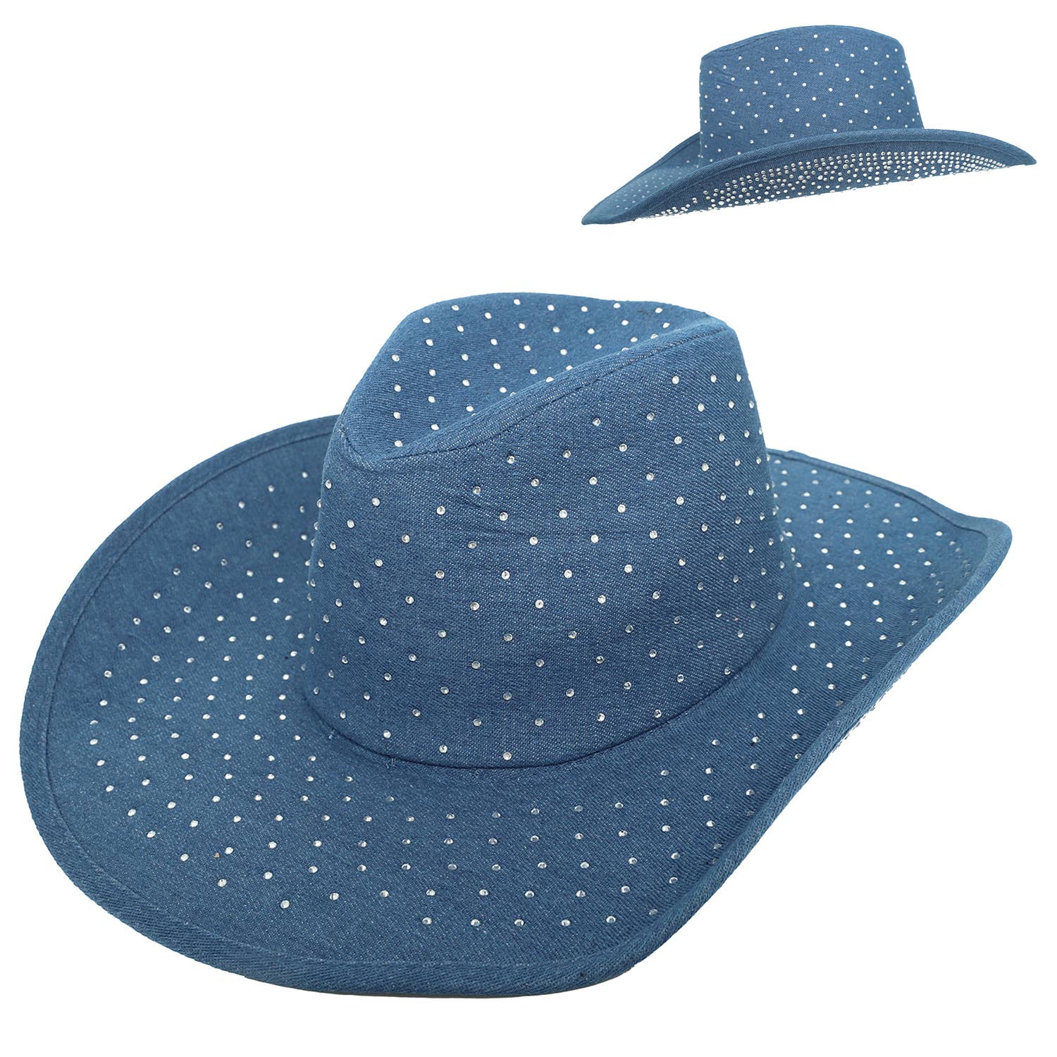 SP Sophia Collection - Wholesale Cowboy Hat - Women's - Fashion Rhinestone  Jeweled Cow Boy Hat 4