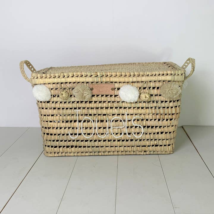 60cm palm leaf storage case - Toys for wholesale by Bohome Living