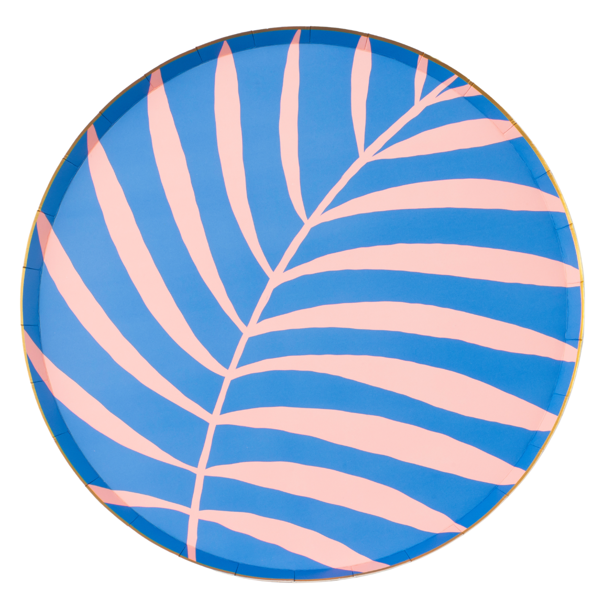 Bonjour Fête - Vente Assiette jetable - GRANDS PLATS LUAU PALM0