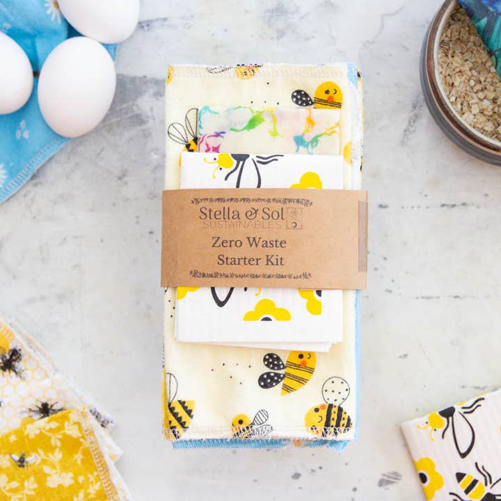 Kit inicial Zero Waste, Abelhas, Ecofriendly, Presente de Casamento por atacado de Stella & Sol Sustainables