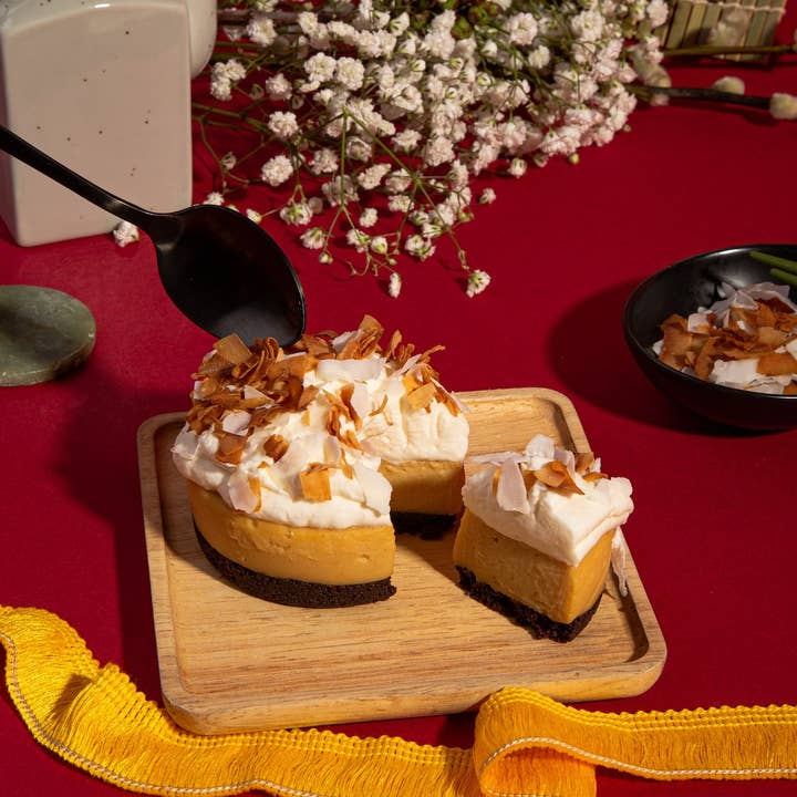 Kitsby – Kit de comida DIY por atacado – Kit de torta de creme de coco Kinako - Kitsby x Cha Bay2