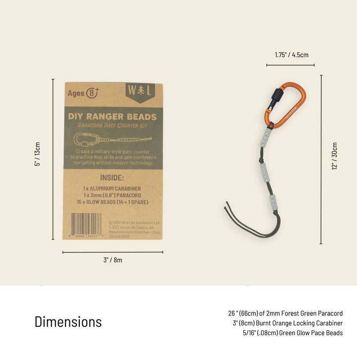 Wild Life Outdoor Adventures - Wholesale DIY Craft Kit - Ranger Bead Pace Counter DIY Craft Kit5