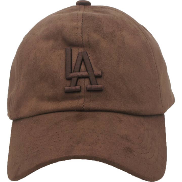 JOIA ACCESSORIES - Wholesale Baseball Cap - Women's - DESTINATION LA LUX MICROSUEDE CAP, IHT 72447SDECP3