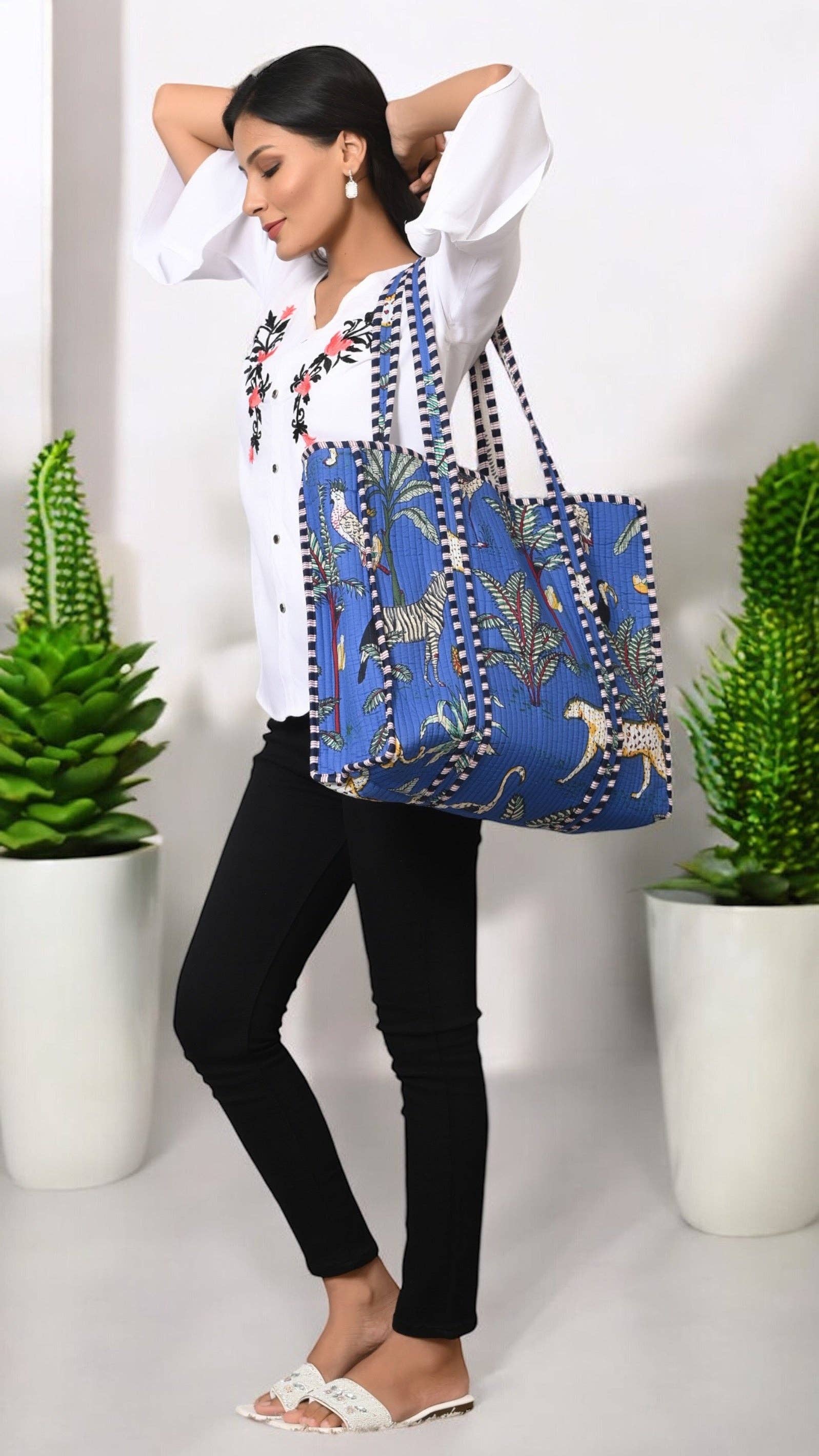 CYC - Wholesale Tote Bag - Women's - The Jungle Tote53