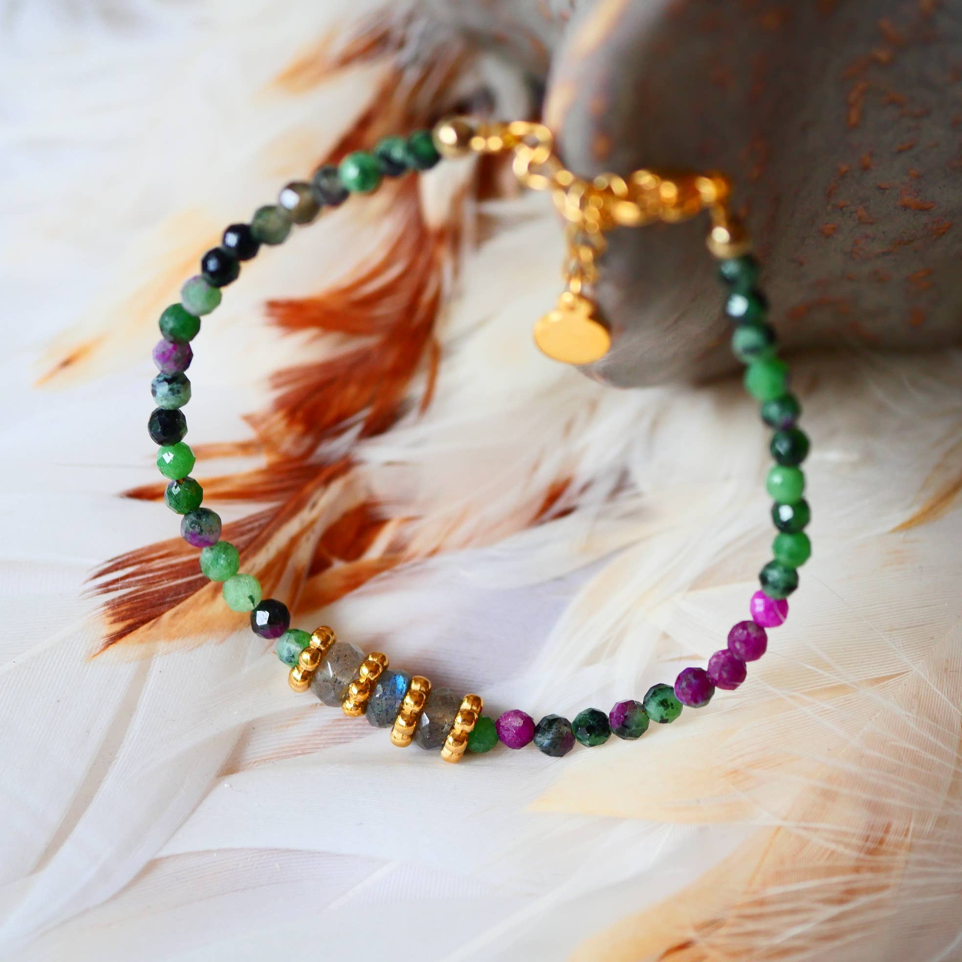 GINANDGER - Wholesale Beaded Bracelet - BRACELET KAMALA (GEMSTONES)7