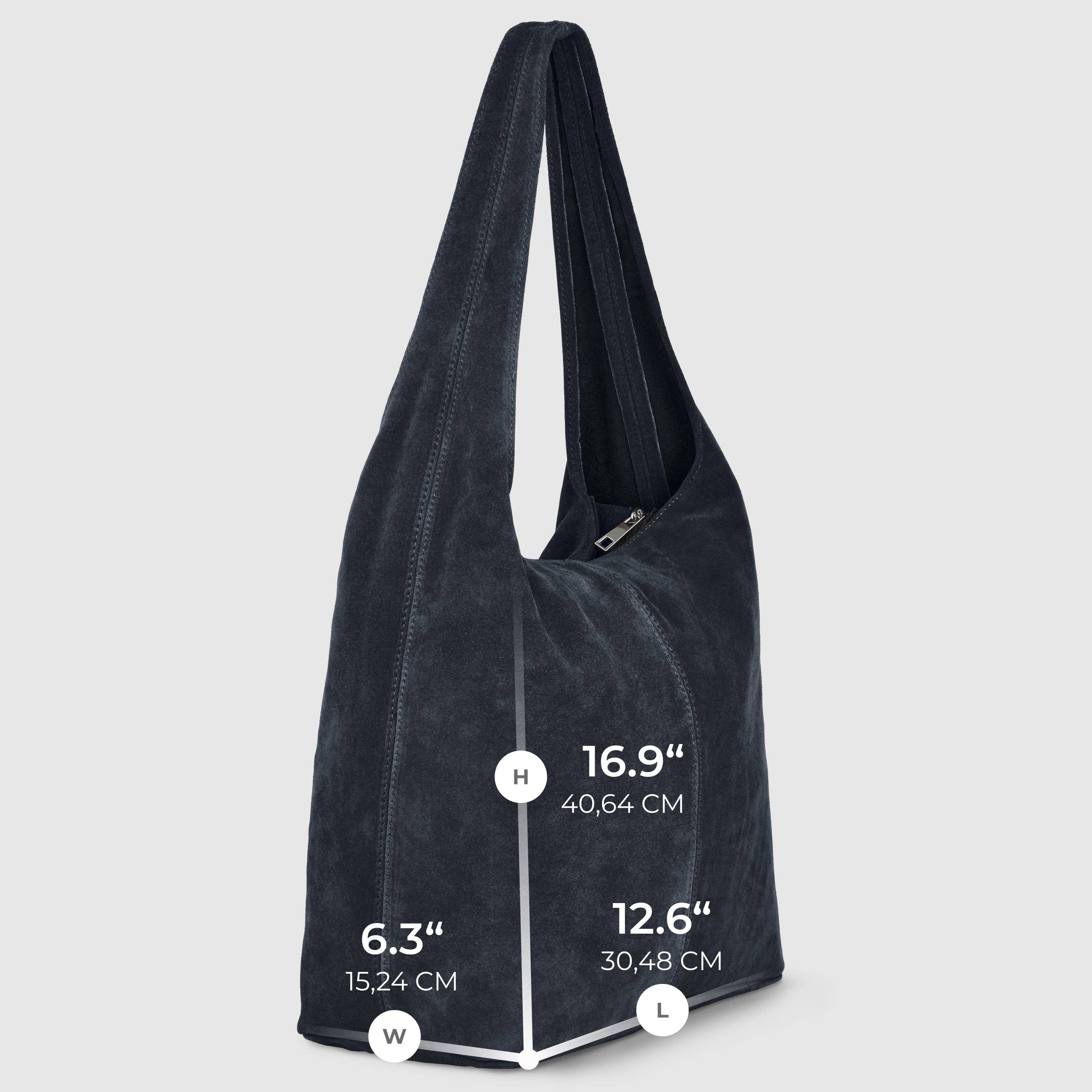 TAKEASY – wholesale Shoulder bag – women's – Suede Leather Hobo Bag23