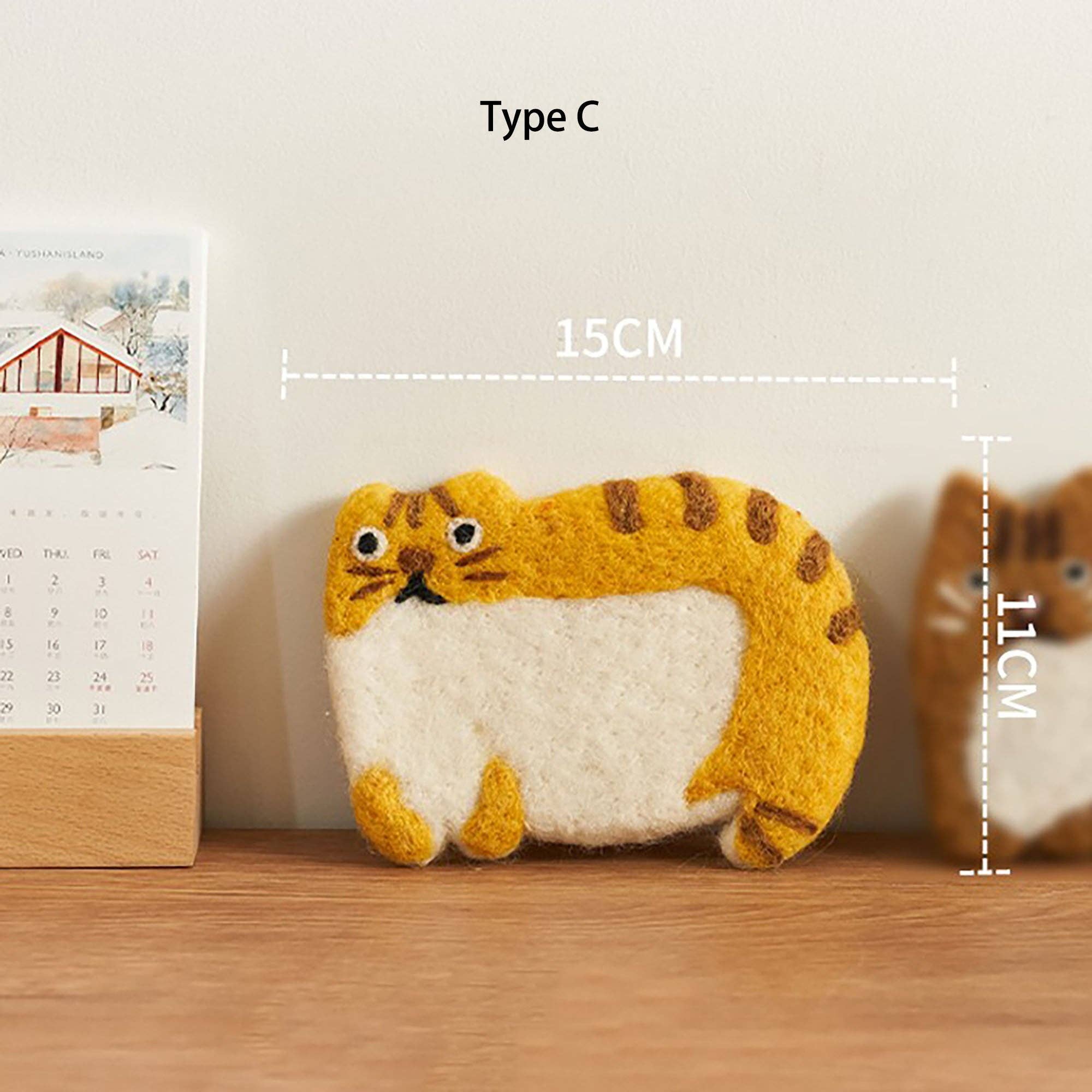 MinoCraft - Wholesale Coasters - Handmade felt coaster with animal patterns1