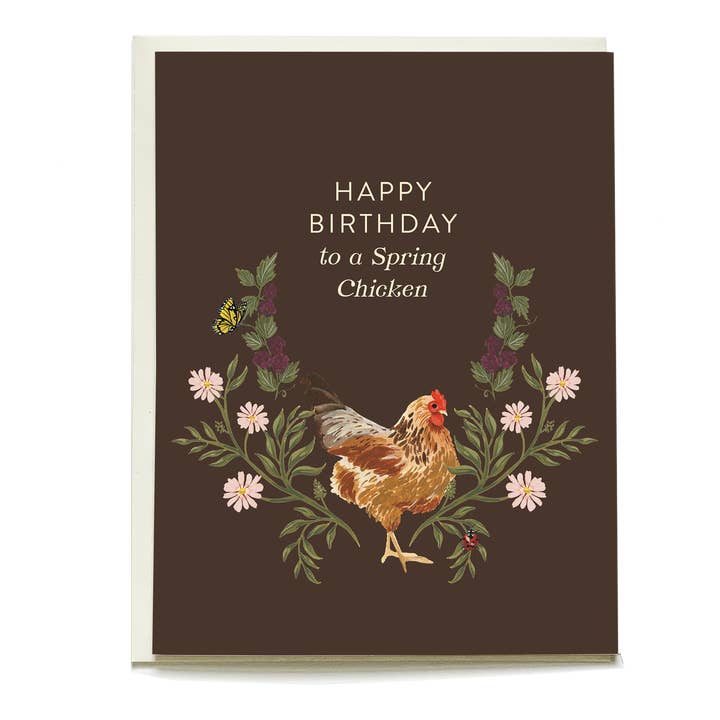 Biglietto di Auguri di Compleanno con Pulcino di Primavera per la vendita all'ingrosso da parte di Pen + Pillar