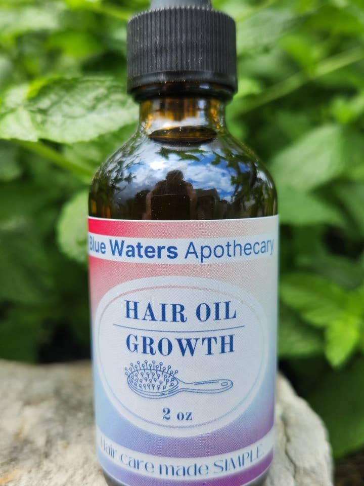Hair Oil- Growth for wholesale by Blue Waters Apothecary