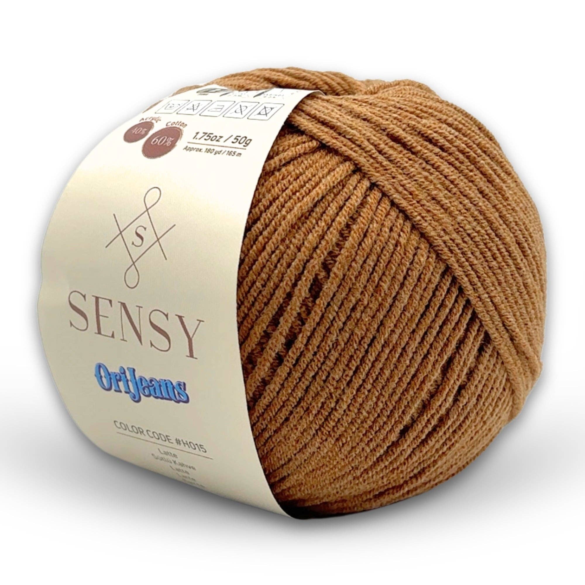 Sensy - Wholesale Yarn - Sensy OriJeans Yarn, 1.75 oz, 180 yards, Gauge 2 Fine2