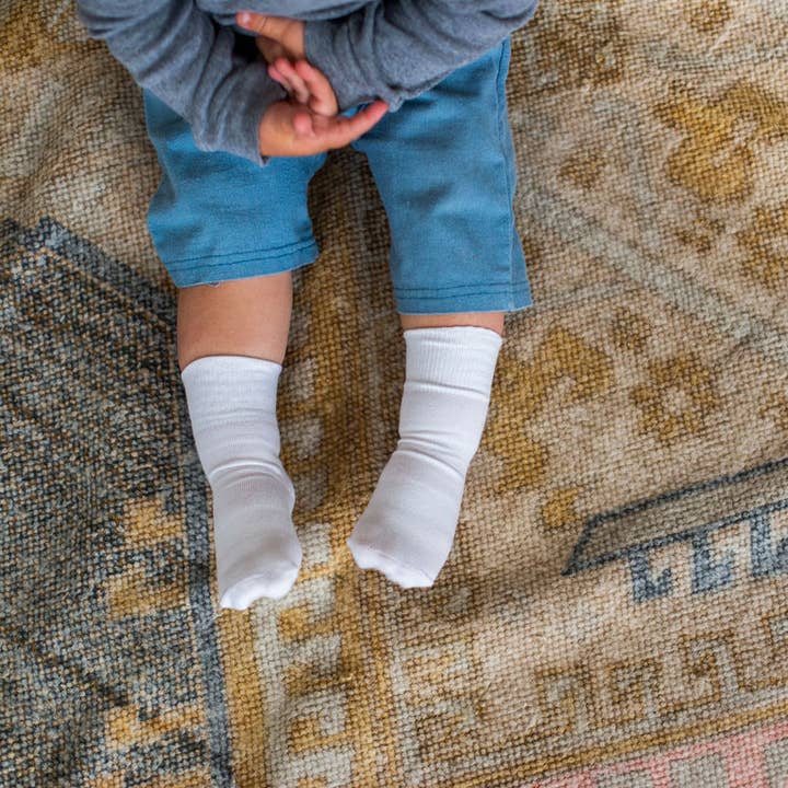 squid socks - Wholesale Socks - Kids & Baby - Cloud - White Non-Slip Silicone Grip Baby Socks / Kids Socks3