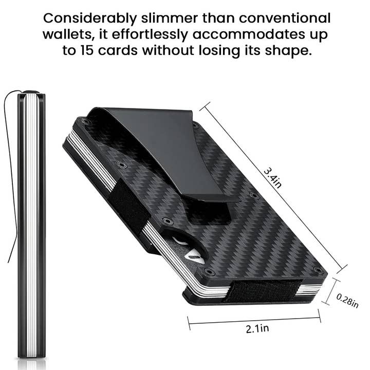 The American Gift Company (TAGCO) - Wholesale Card Holder - Unisex - RFID Blocking Minimalist Scratch Resistant Slim Credit Card