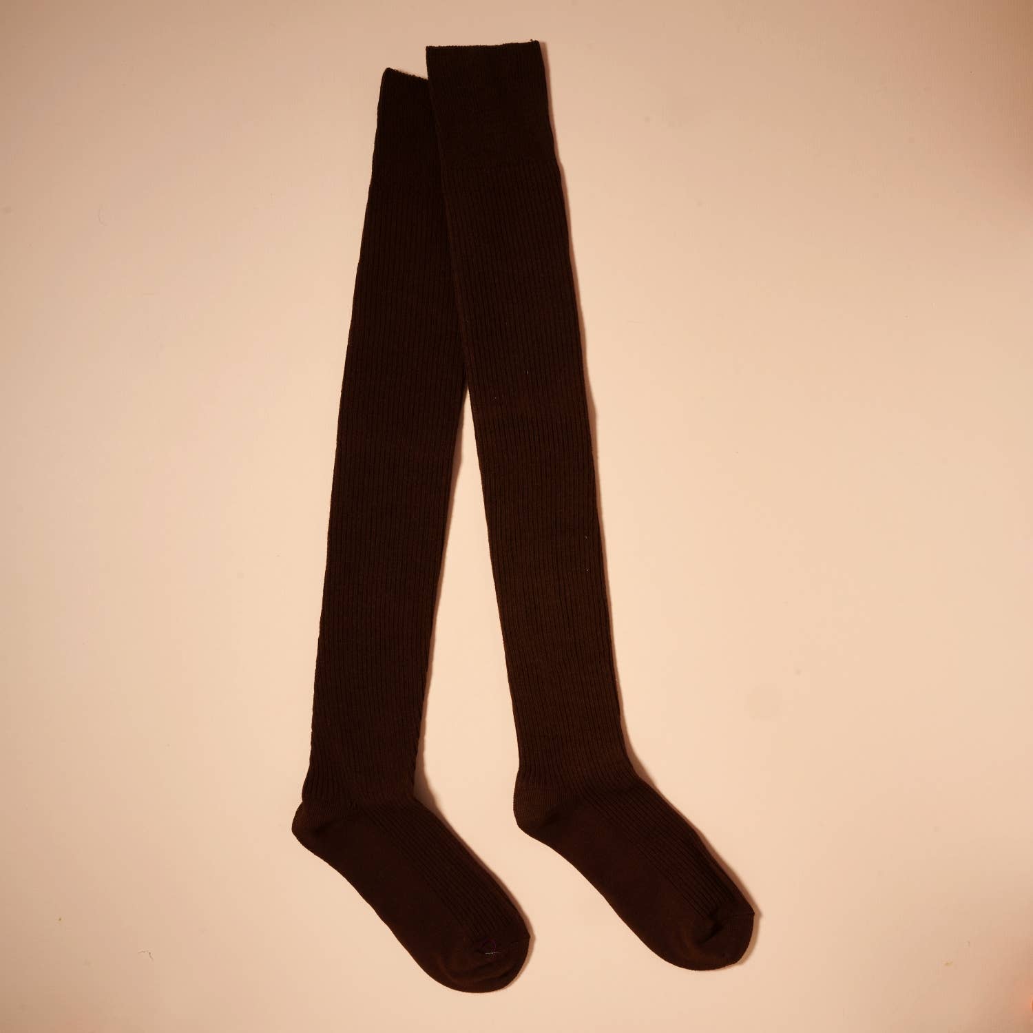 Frem - Wholesale Socks - Women's - Ribbed Over-the-Knee Socks – Neutral Colors for Christmas Gift2