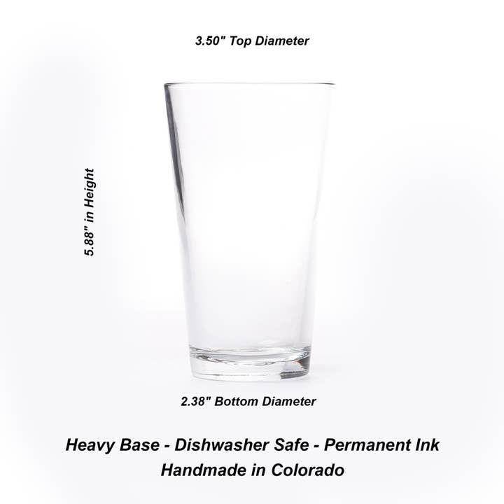 Black Lantern - Wholesale Beer Glass/Mug - Fly Fishing Flies Pint Glasses
