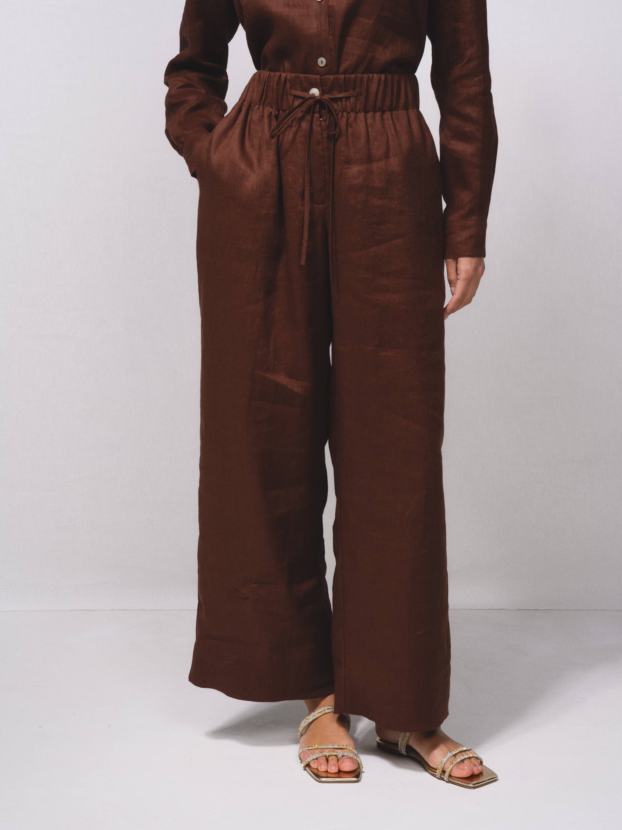 SMF - Wholesale Pants - Women's - 259635 - Linen pants10