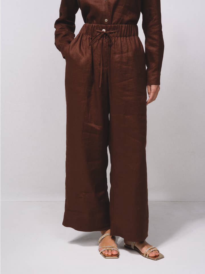 SMF - Wholesale Pants - Women's - 259635 - Linen pants10