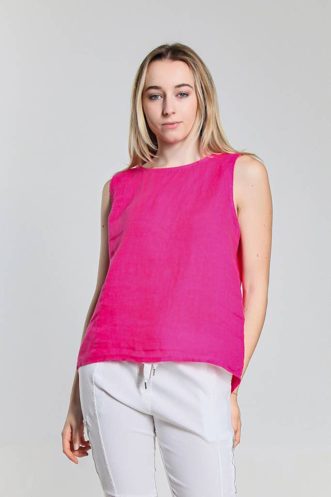 TINA Stephens Italy/Tees By Tina – Großhandel Bluse – Damen – Anabelle Knopfleiste hinten (BT114)13