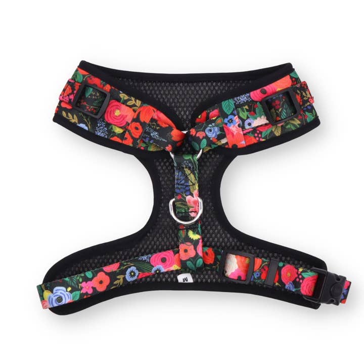 Sniff & Bark - Wholesale Pet Harness - Dog - Midnight Floral Harness