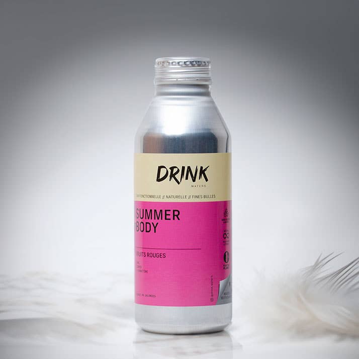 Drink Waters - Wholesale Bruiswater - SUMMER BODY functioneel koolhydraatwater uit de Alpen in aluminium verpakking5