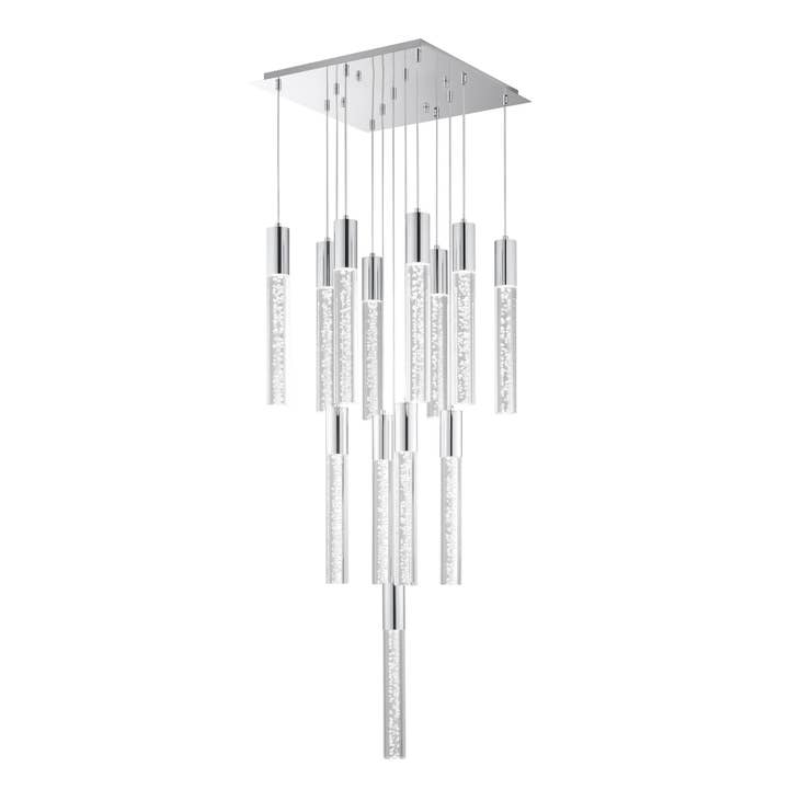 Sparkling Night Cylinder Chandelier// 13 Light for wholesale by Finesse Decor
