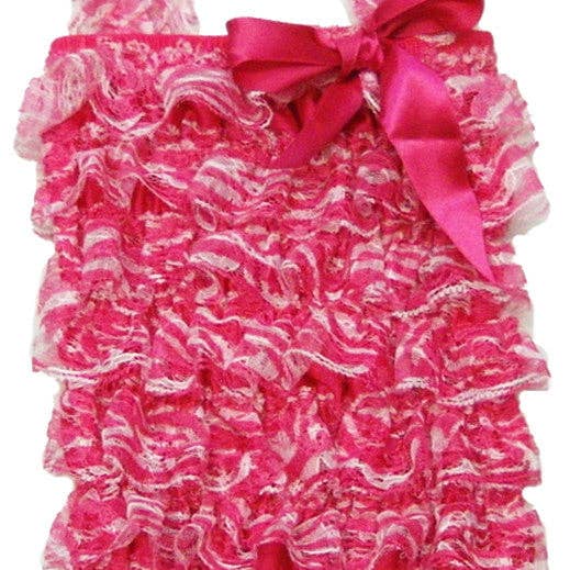 Hotroze Zebra Kant Romper voor wholesale door Wenchoice