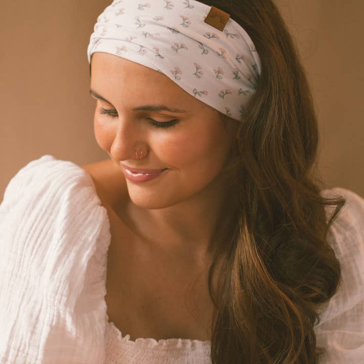 Indie Lane Handmade - Wholesale Fashion Headband - Women's - Cottage Core Floral Headband