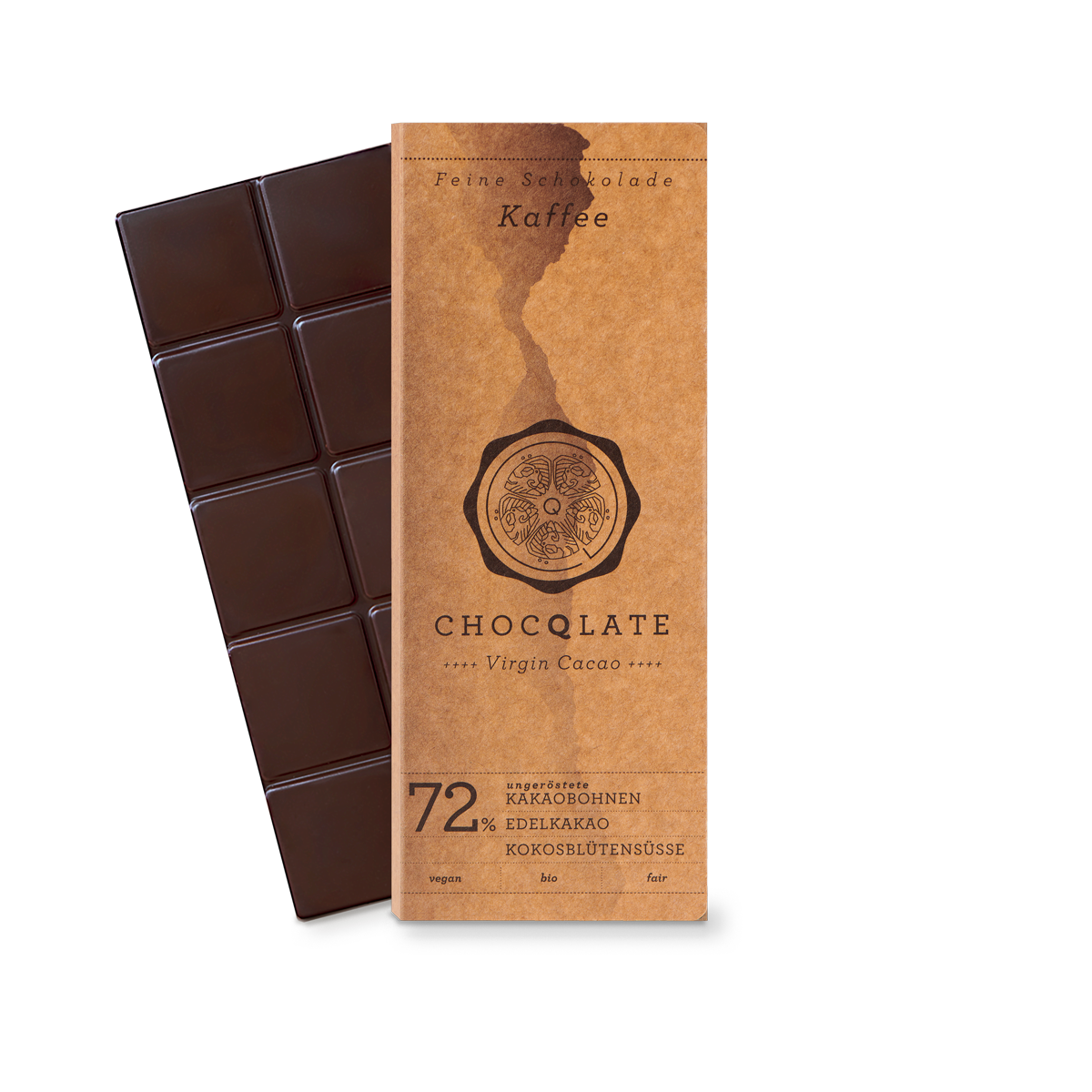 Chocqlate – Barra de chocolate por atacado – Chocolate orgânico COFFEE CHOCQLATE - pacote com 10 unidades2