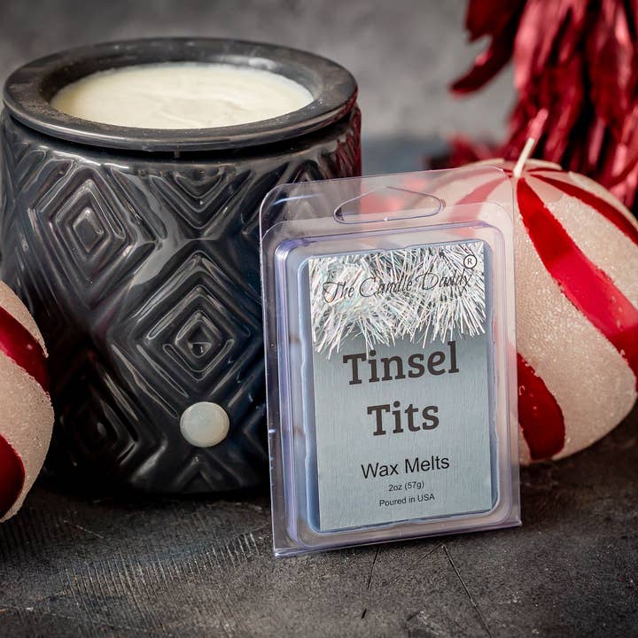 The Candle Daddy - Wholesale Wax Melt - Tinsel Tits - Mountain Top Tease Scented Melt- Maximum Scent