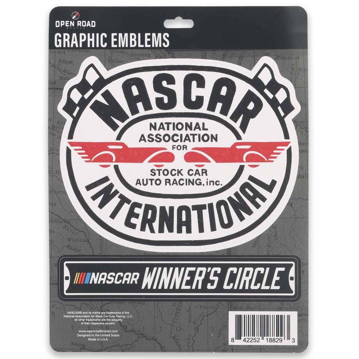Open Road Brands, LLC - Wholesale Wall Decal/Stickers - NASCAR Graphic Vinyl Decals