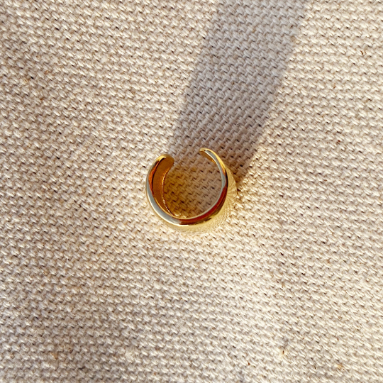 GoldFi - Vendita all'ingrosso Orecchini ear cuff/ear wrap - Orecchino a fascia audace in oro 18k placcato4